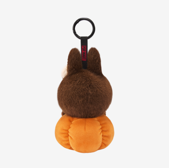 Labubu Happy Halloween Party Series-Sitting Pumpkin Vinyl Plush Pendant